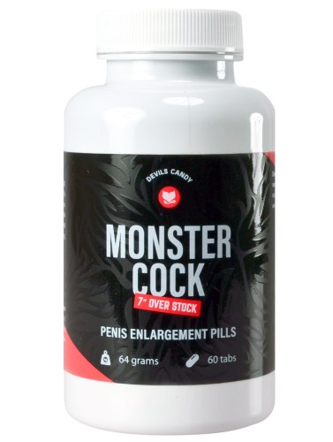 Natahovače a přípravky na zvětšení penisu: Tablety na zvětšení penisu Devils Candy Monster Cock