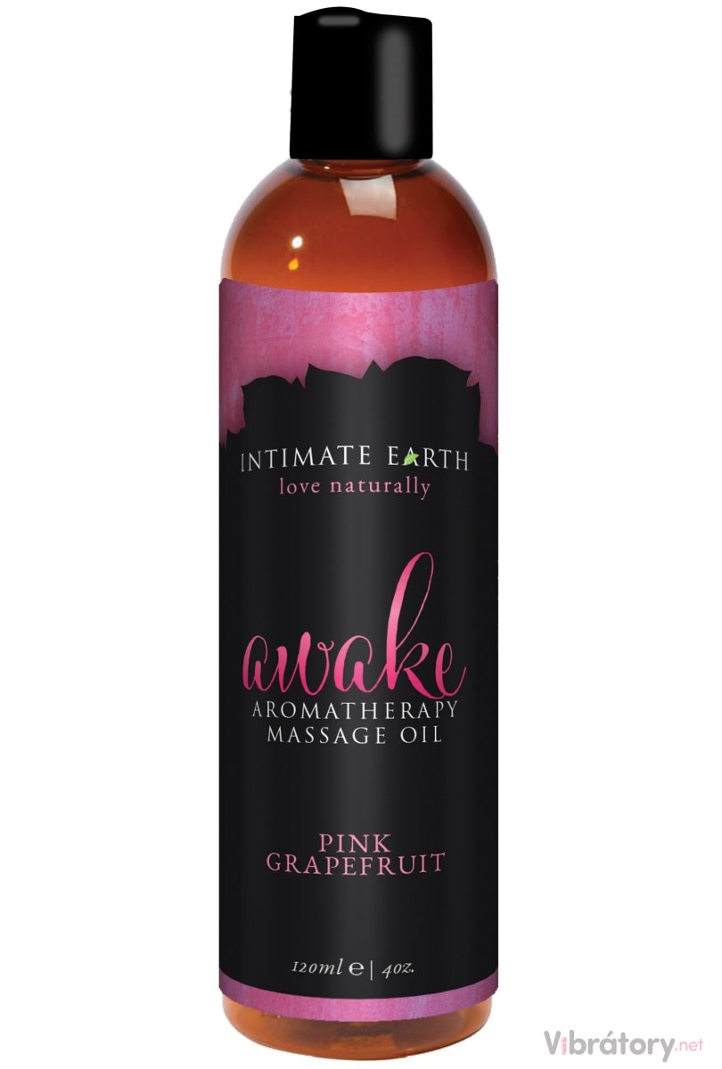 Masážní olej Intimate Earth Awake, 120 ml