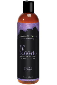 Masážní olej Intimate Earth Bloom – Erotické masážní oleje a emulze
