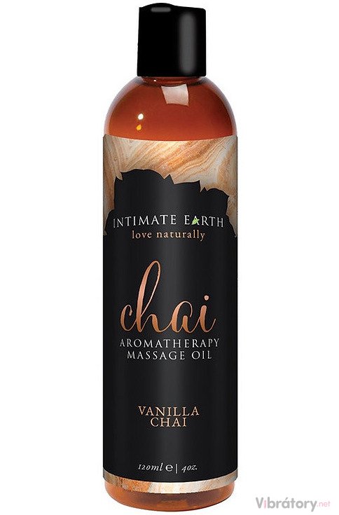 Levně Masážní olej Intimate Earth Chai, 120 ml