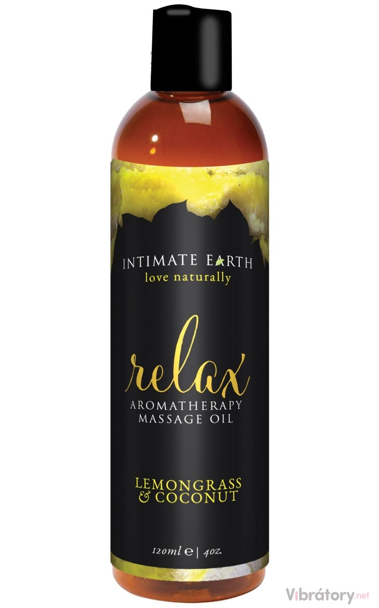 Masážní olej Intimate Earth Relax, 120 ml