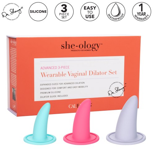 Sada vaginálních dilatátorů She-ology, 3 ks