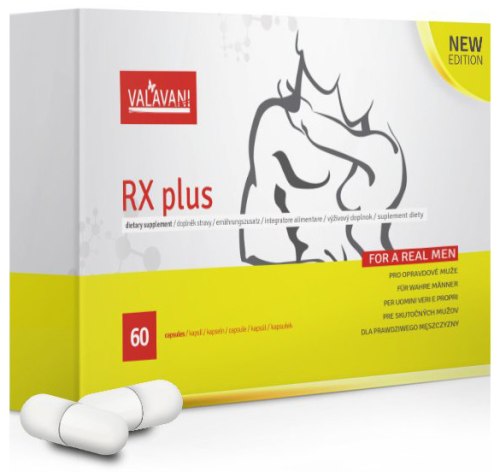 Tablety pro kvalitní erekci a sexuální výkon RX plus