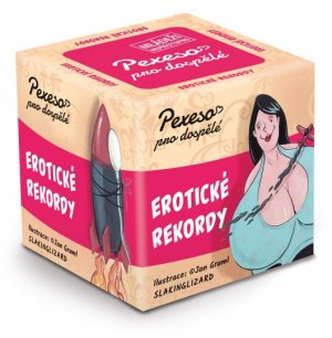 Pexeso pro dospělé - Erotické rekordy – Vzrušující erotické hry