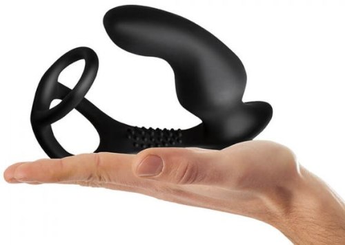 Vibrační stimulátor prostaty s kroužkem na penis a varlata RO-Zen Pro