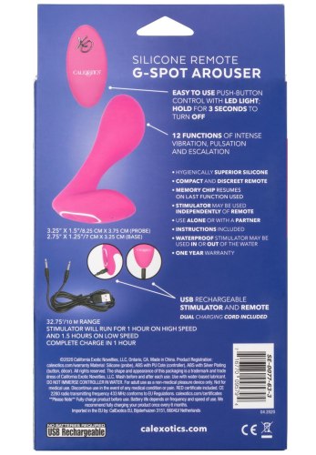 Vibrační stimulátor do kalhotek s dálkovým ovládáním G-Spot Arouser