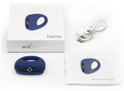 Vibrační erekční kroužek Dante – ovládaný mobilem