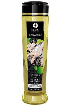 Masážní olej Shunga ORGANICA Natural – Erotické masážní oleje a emulze