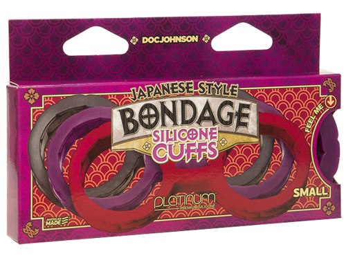 Silikonová pouta Japanese Style Bondage, malá