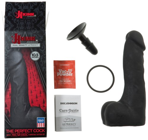 Realistické dildo s přísavkou KINK The Perfect Cock 10"