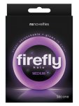 Erekční kroužek Firefly Halo Medium (střední) - svítí ve tmě
