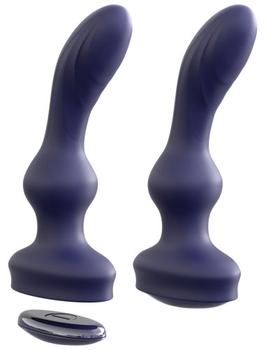 Vibrátor na prostatu s přísavkou a ovladačem 3Some Wall Banger P-Spot