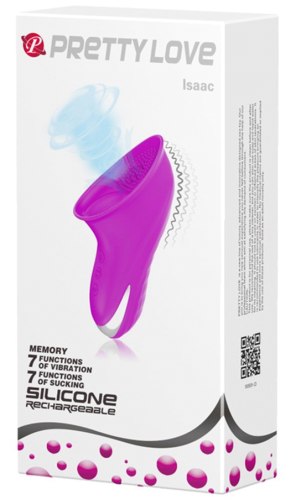 Sací a vibrační stimulátor klitorisu Isaac
