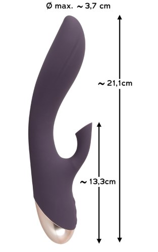 Vibrátor se sacím stimulátorem klitorisu Javida Sucking Vibrator