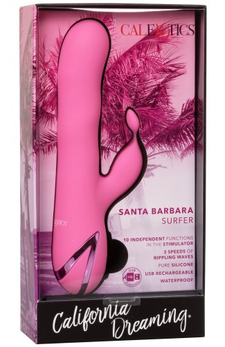 Perličkový vibrátor s králíčkem Santa Barbara Surfer