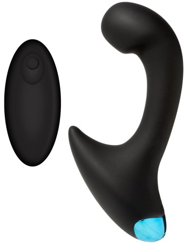 Vibrátor na prostatu s dálkovým ovládáním OptiMALE P-Curve