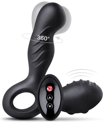 Rotační vibrátor na prostatu a hráz s dálkovým ovládáním Spotty RC