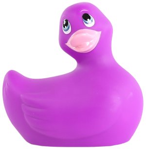 Vibrační kachnička I Rub My Duckie Classic Purple – Vibrátory na klitoris