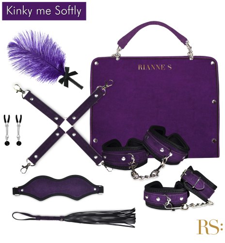 Cestovní BDSM sada Kinky Me Softly Purple