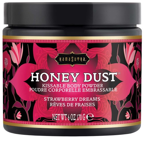 Slíbatelný tělový pudr Honey Dust Strawberry Dreams