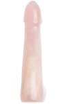 Realistické dildo z růženínu Rose Quartz Penis