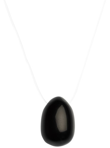 Yoni vajíčko z obsidiánu Black Obsidian Egg (S), malé