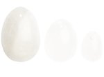 Yoni vajíčko z křišťálu Clear Quartz Egg (L), velké