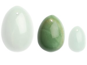 Yoni vajíčko z jadeitu Jade Egg (M), střední – Yoni vajíčka