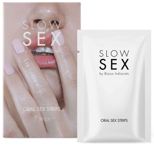 Mátové pásky na orální sex Slow Sex