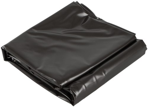 Lakované ložní prádlo (lesklé): Měkčené lakované vinylové prostěradlo (200 x 230 cm), černé