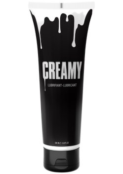 Lubrikační gel/umělé sperma Creamy, 250 ml – Lubrikační gely na vodní bázi