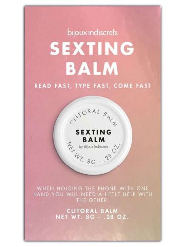 Stimulační balzám s hřejivým efektem Sexting Balm