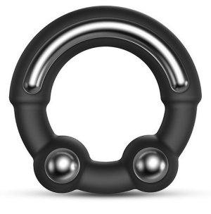 Erekční kroužek s kovovou výztuhou Stronger Ring – Nevibrační erekční kroužky