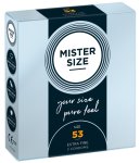 Kondomy MISTER SIZE 53 mm, 3 ks