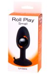 Anální kolík s vnitřní kuličkou Roll Play Small