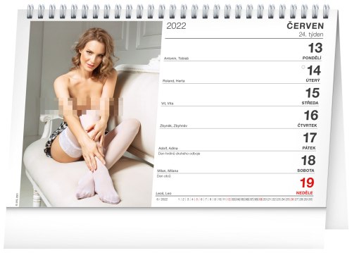Stolní kalendář GIRLS 2022 (CZ)