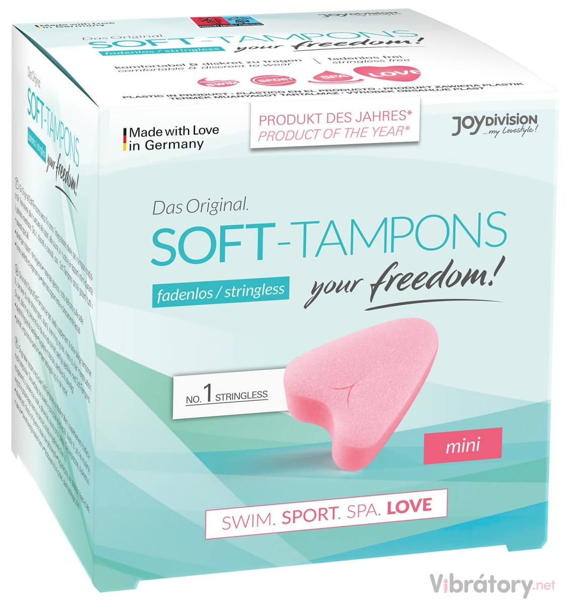 Menstruační houbičky Soft-Tampons MINI, 3 ks
