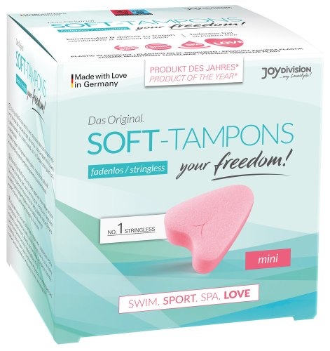 Menstruační houbičky Soft-Tampons MINI, 3 ks