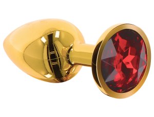 Luxusní kovový kolík se šperkem Taboom, S – Anální šperky