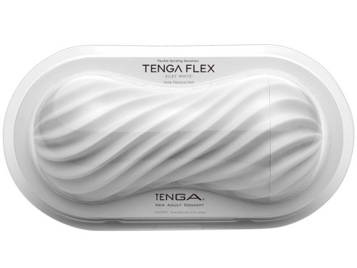 Masturbátor TENGA Flex Silky White
