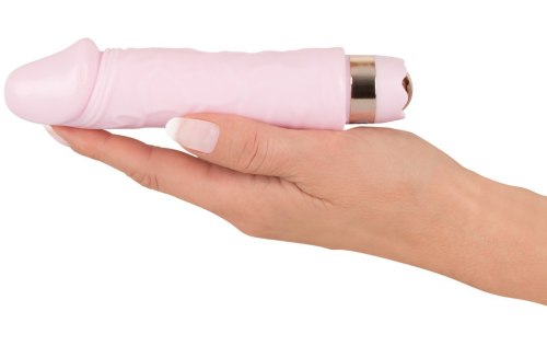 Realistický mini vibrátor, růžový