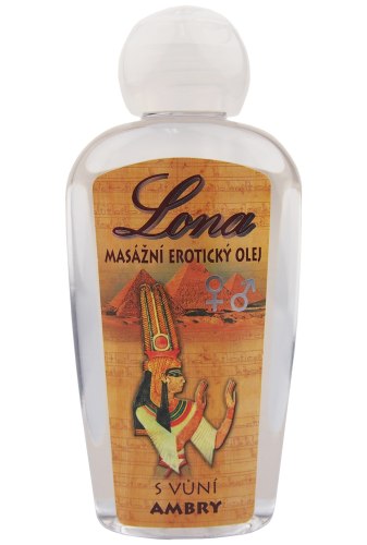 Masážní olej LONA s vůní ambry