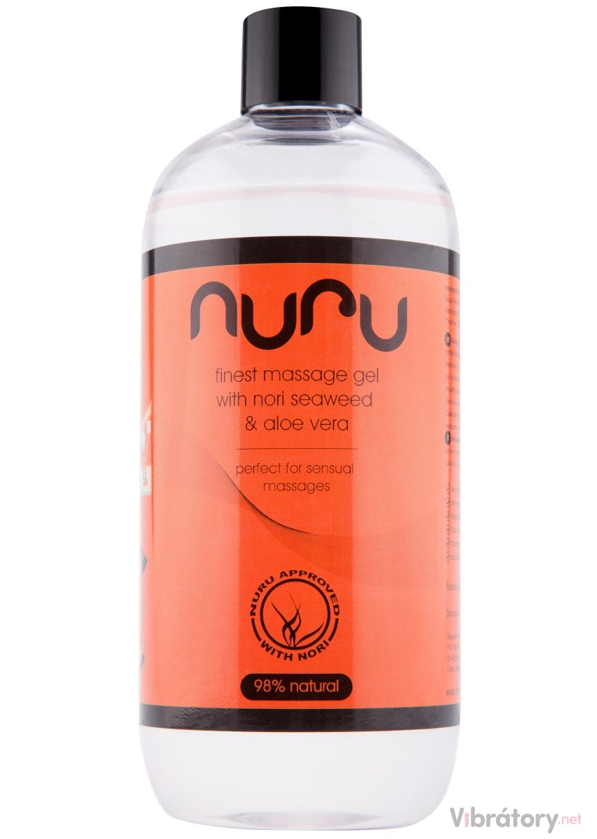 Masážní gel Nuru Nori Seaweed & Aloe Vera, 1000 ml