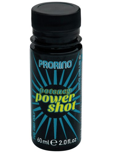 Podpora erekce - prášky, krémy, gely: Nápoj na lepší potenci Prorino Potency Power Shot