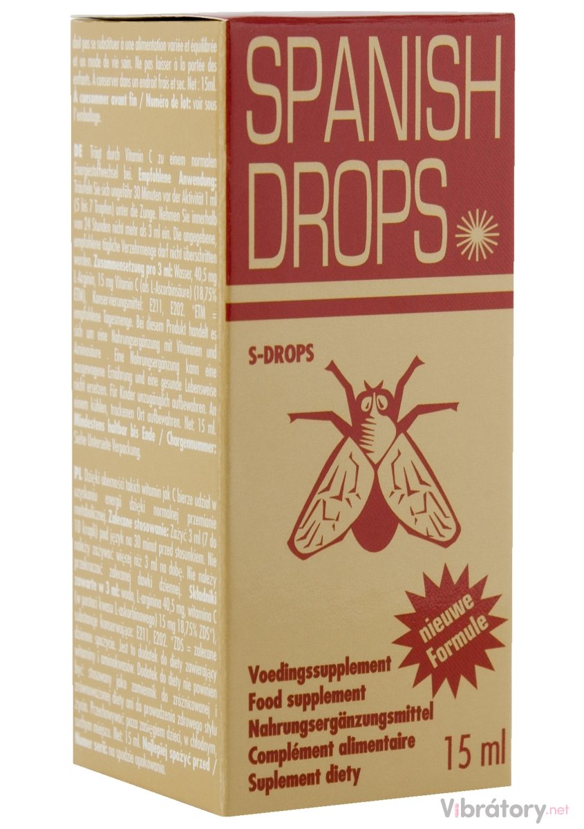 Španělské mušky Spanish Drops, 15 ml