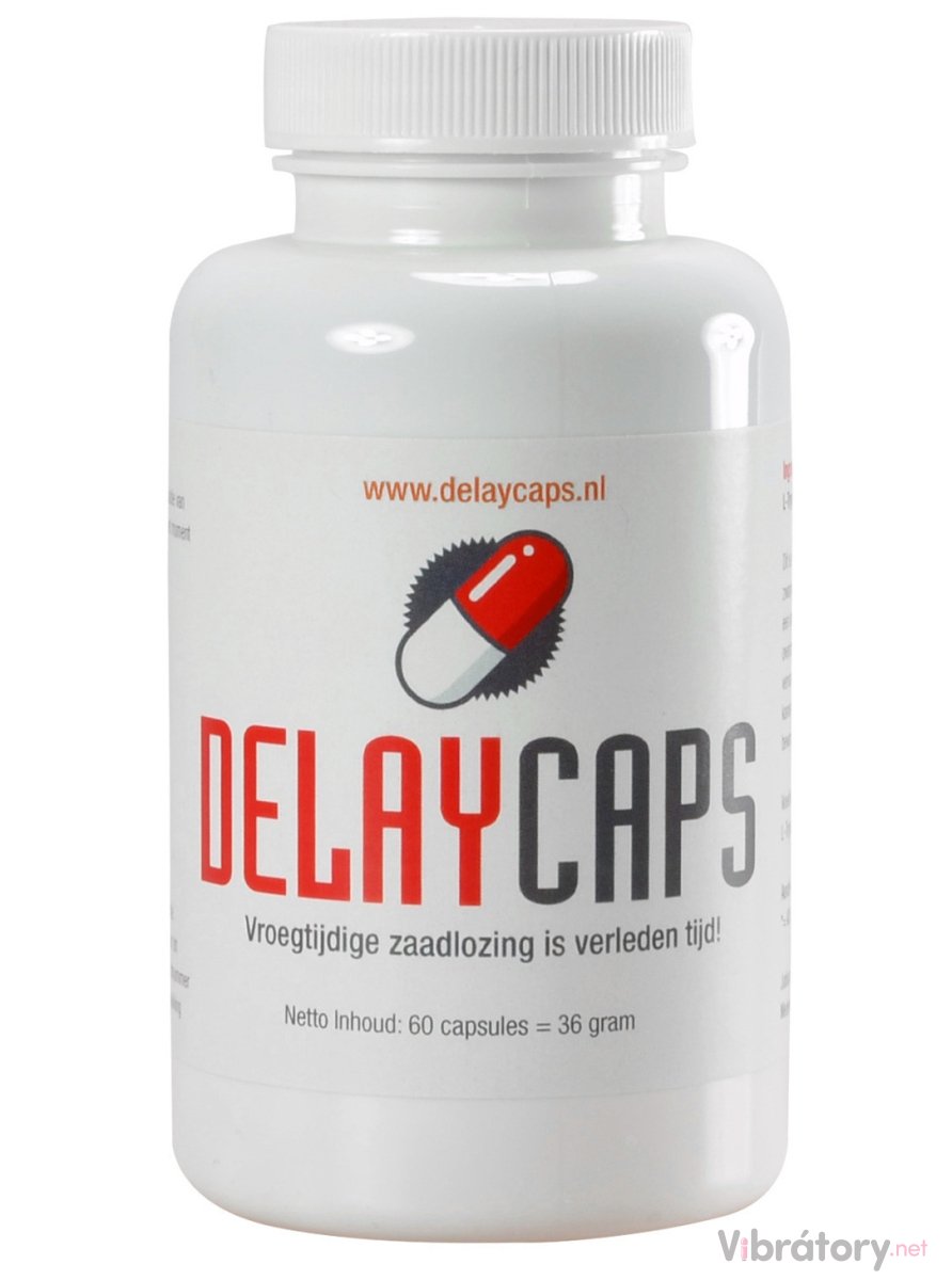 Tablety na oddálení ejakulace Delaycaps, 60 kapslí