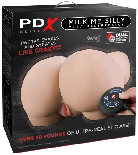 Vibrační a masážní masturbátor Milk Me Silly