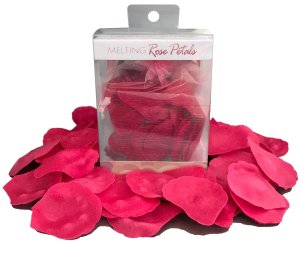 Rozpustné mýdlové lístky růží do koupele – Mýdlové květy