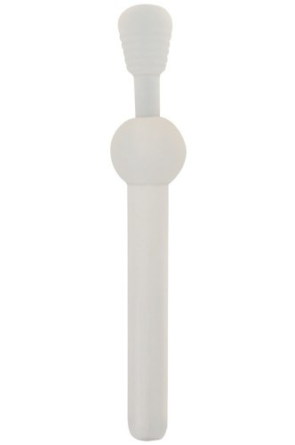Dutý silikonový dilatátor se zátkou pro ženy Peegasm, 7 mm