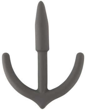 Silikonový kolík do penisu ve tvaru kotvy Sperm Stopper, 8 mm – Penis plugy (kolíky do penisu)